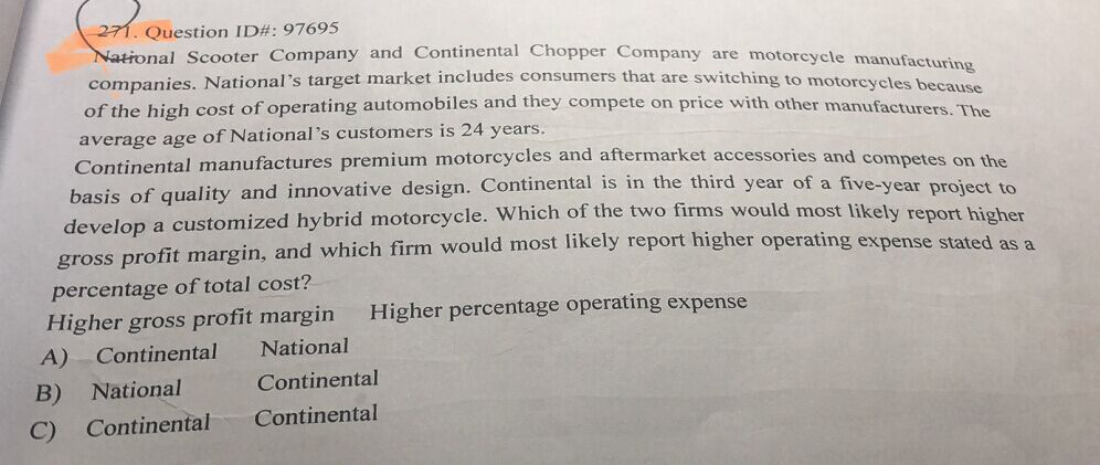 CFA每日难点例题答疑—财务报表