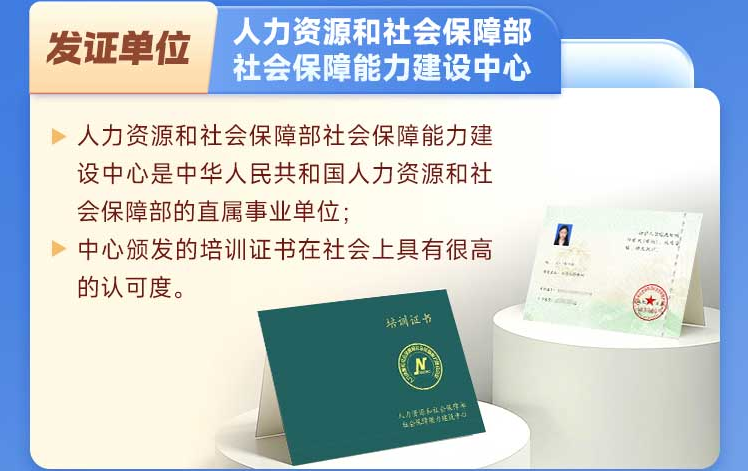 发证单位：人力资源社会保障部